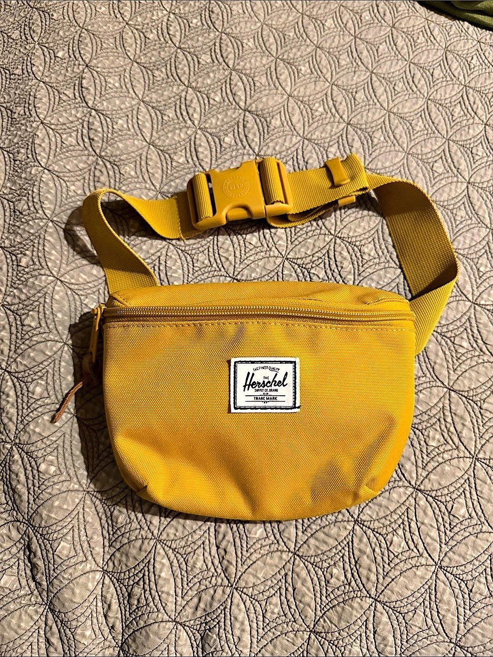 Herschel Supply Co. Fourteen Mustard Belt Bag Fanny Pack NWOT